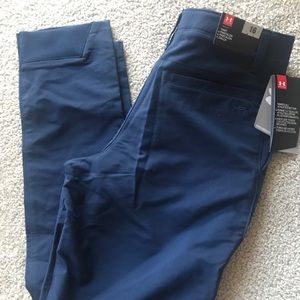Boys teen Under Armor golf pants navy size 16 new